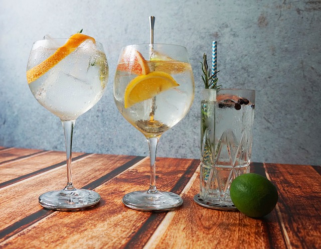 cocktail gin tonic