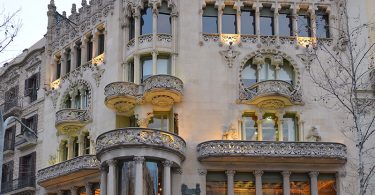 Casa Lleo i Morera sur Barcelone