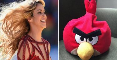 angry bird shakira barcelona