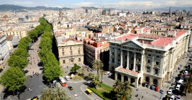 Les plus importantes rues de Barcelone