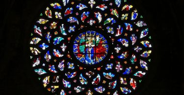 rosace vitrail eglise religion