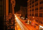 rue de barcelone la nuit