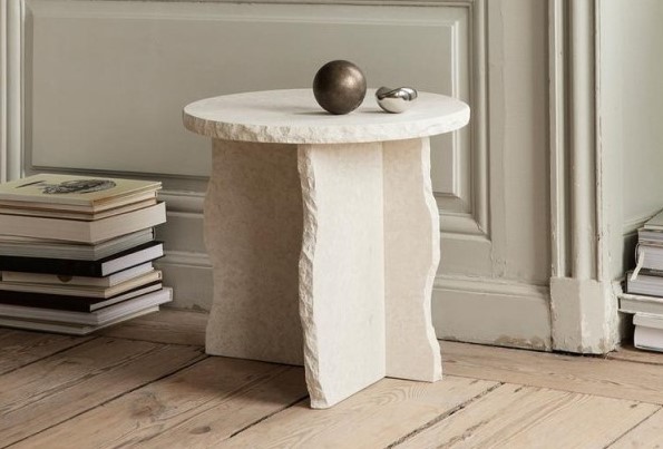 table sculpture en marbre